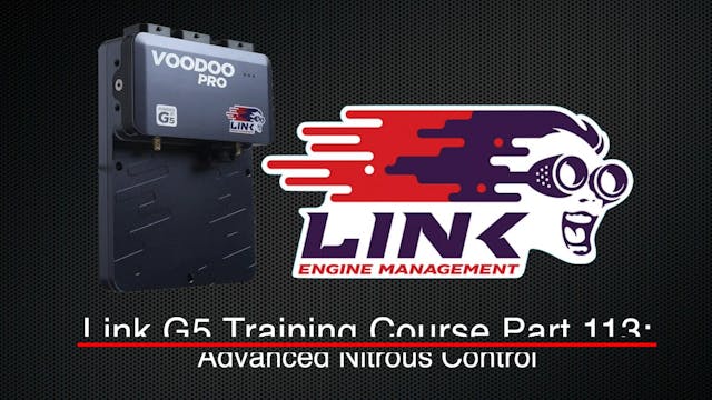 Link G5 Training Course Part 113: Adv...