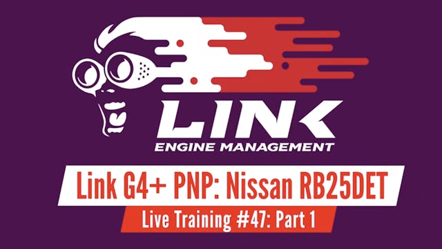 Link G4+ Live Training: Nissan S14 RB25DET Part 1 