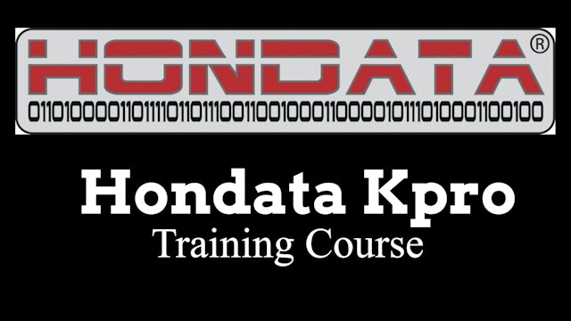 Hondata Kpro Training Course