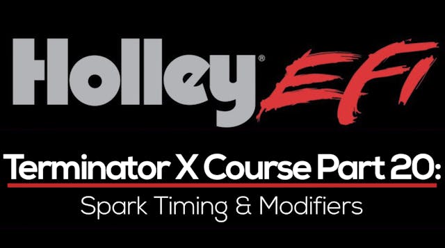 Holley Terminator X Training Course P...