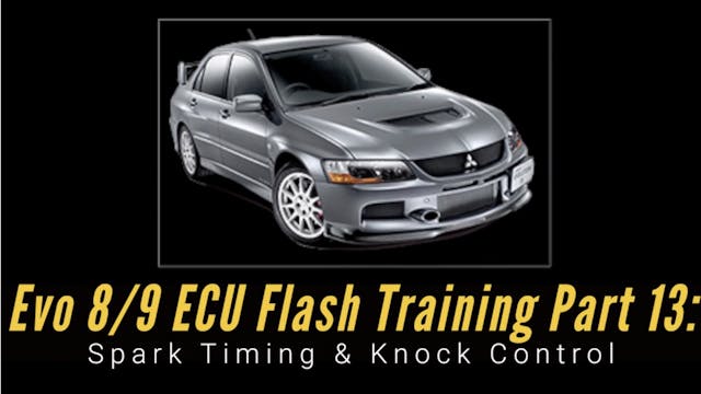 Ecu Flash Training Course Part 13: Spark Timing & Knock Control 