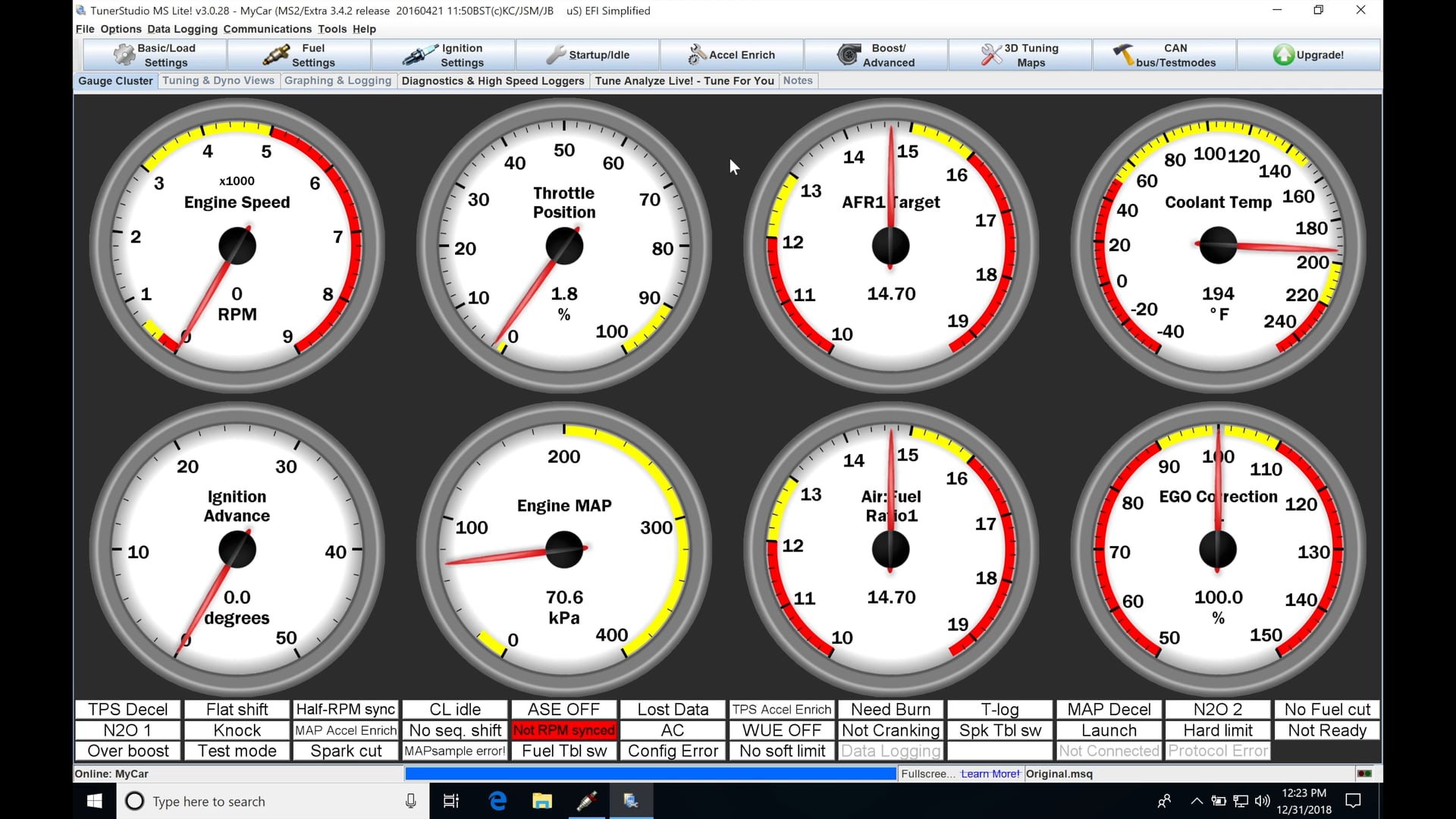Megasquirt Part 15: Open Loop Idle Control