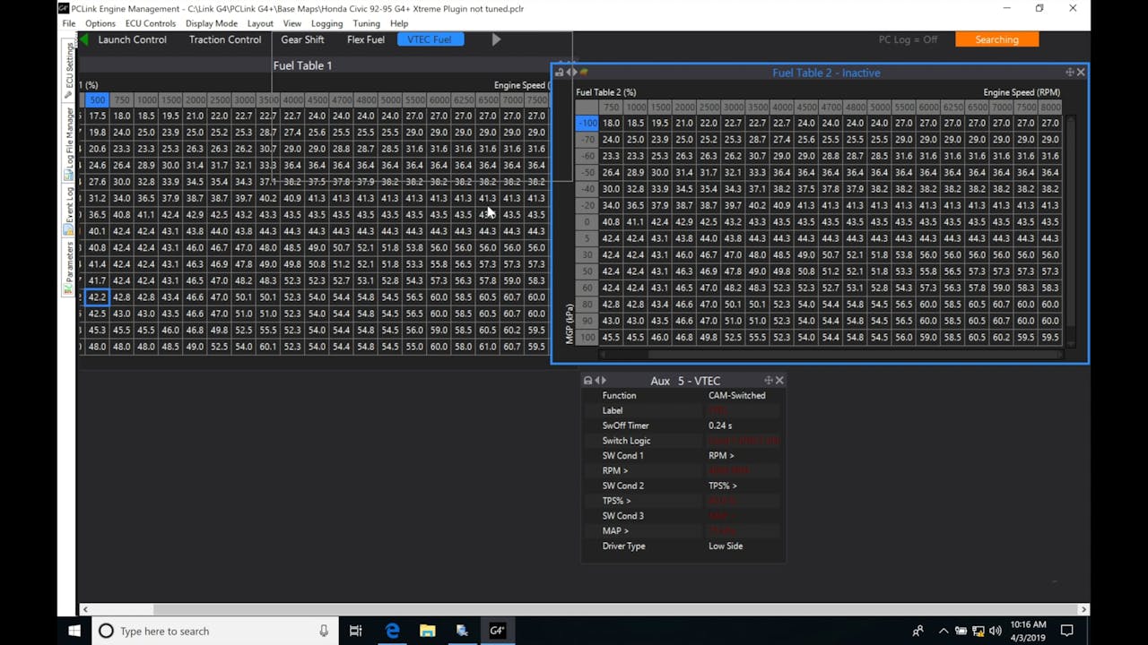 G4 Programming Software Link G4+ EMS Training Part 33: VTEC Programming - Evans Performance Academy
