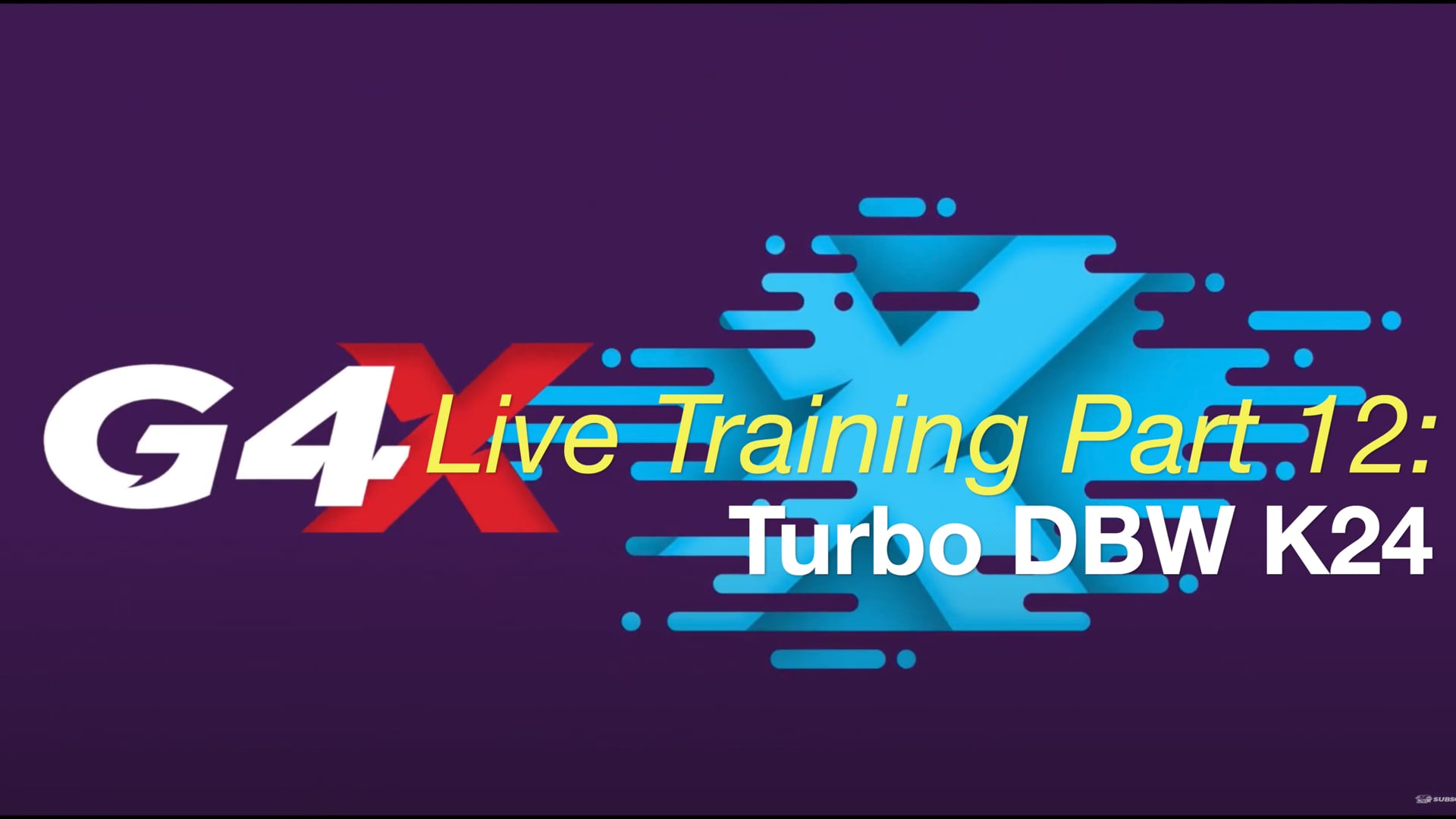 Link G4x Live Training Part 12: Turbo DBW K24 Honda Civic