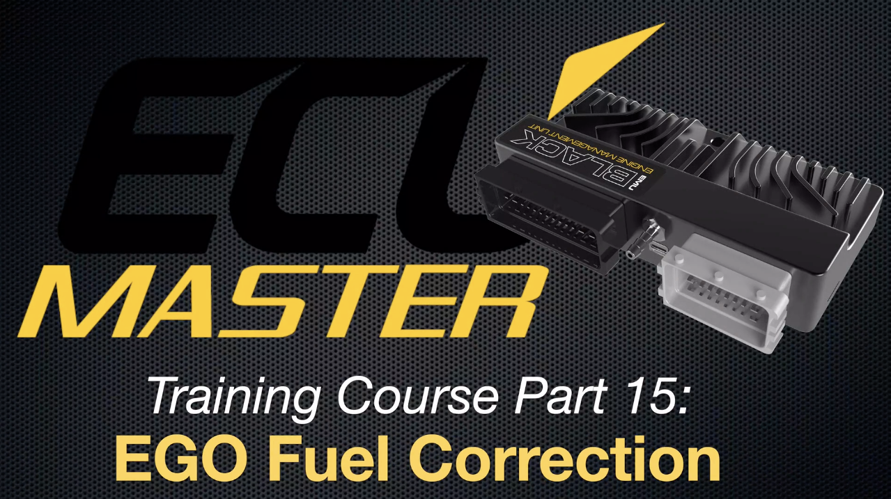 ECUMaster Training Course Part 15: EGO Fuel Correction 