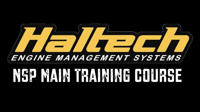 Haltech Elite NSP Training Course