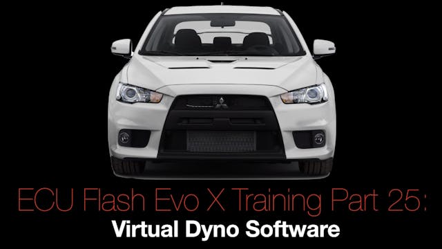 Evo X Ecu Flash Training Course Part ...