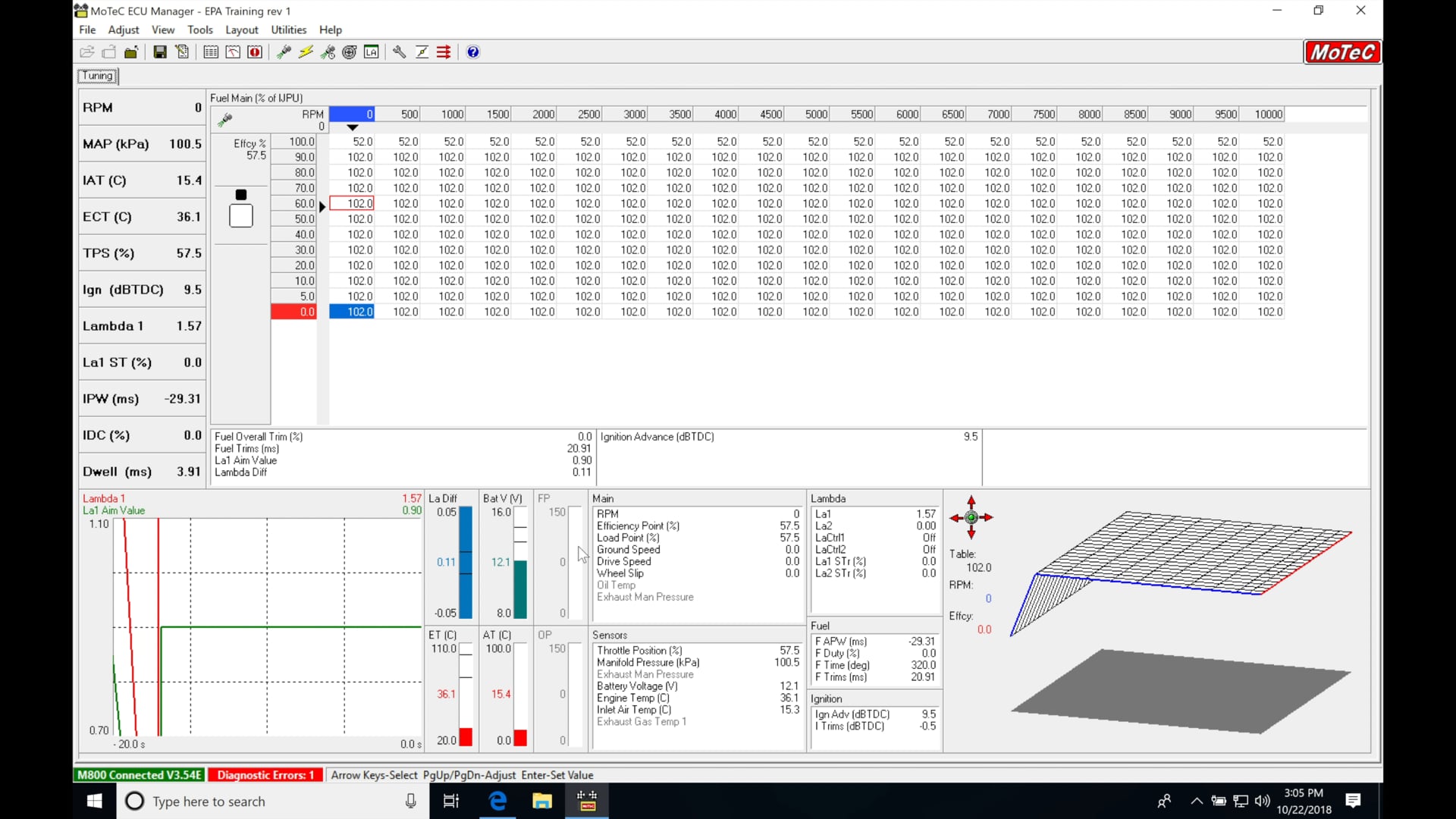 Motec Hundred Series Training Part 7: General Set-Up