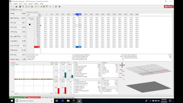 Motec Hundred Series Training Part 23: Open Loop Boost Control