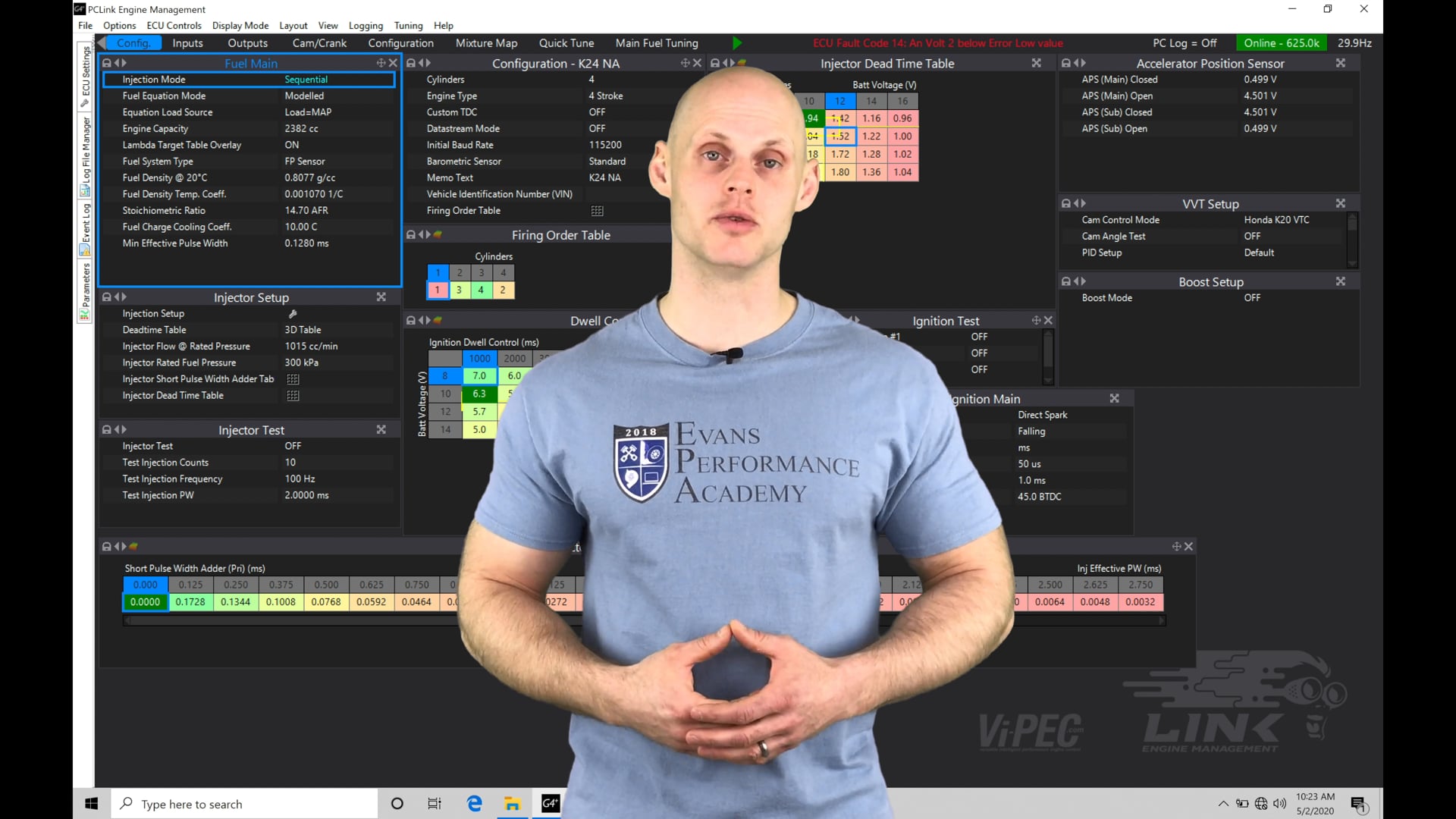 Link G4+ EMS Training Part 35: Staged Fuel Injection 