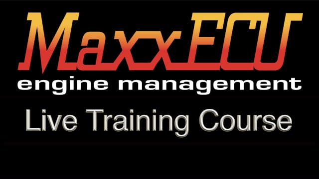 MaxxEcu Live Training Course
