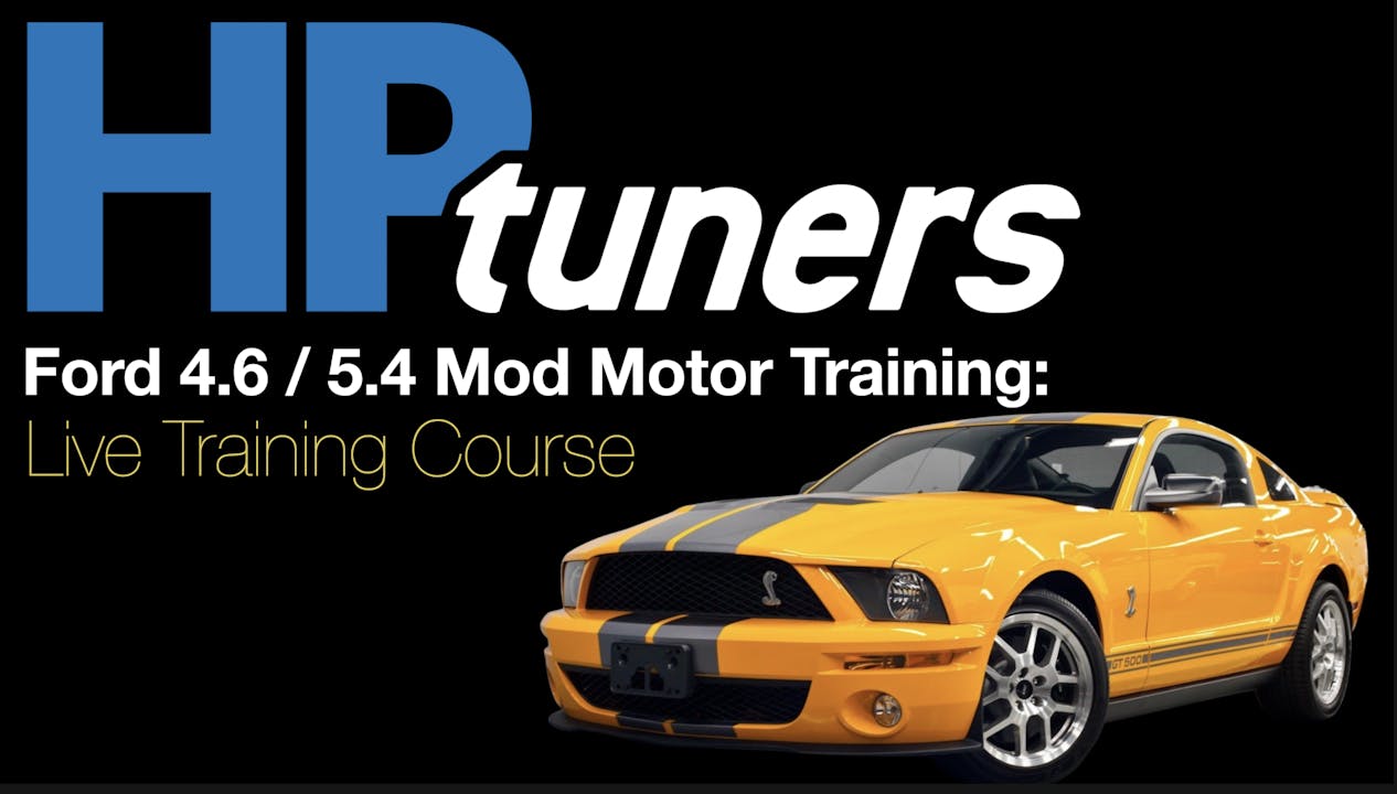 HP Tuners Ford Mod Motor Live Training