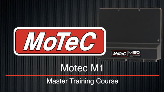 Motec M1 Master Training Course