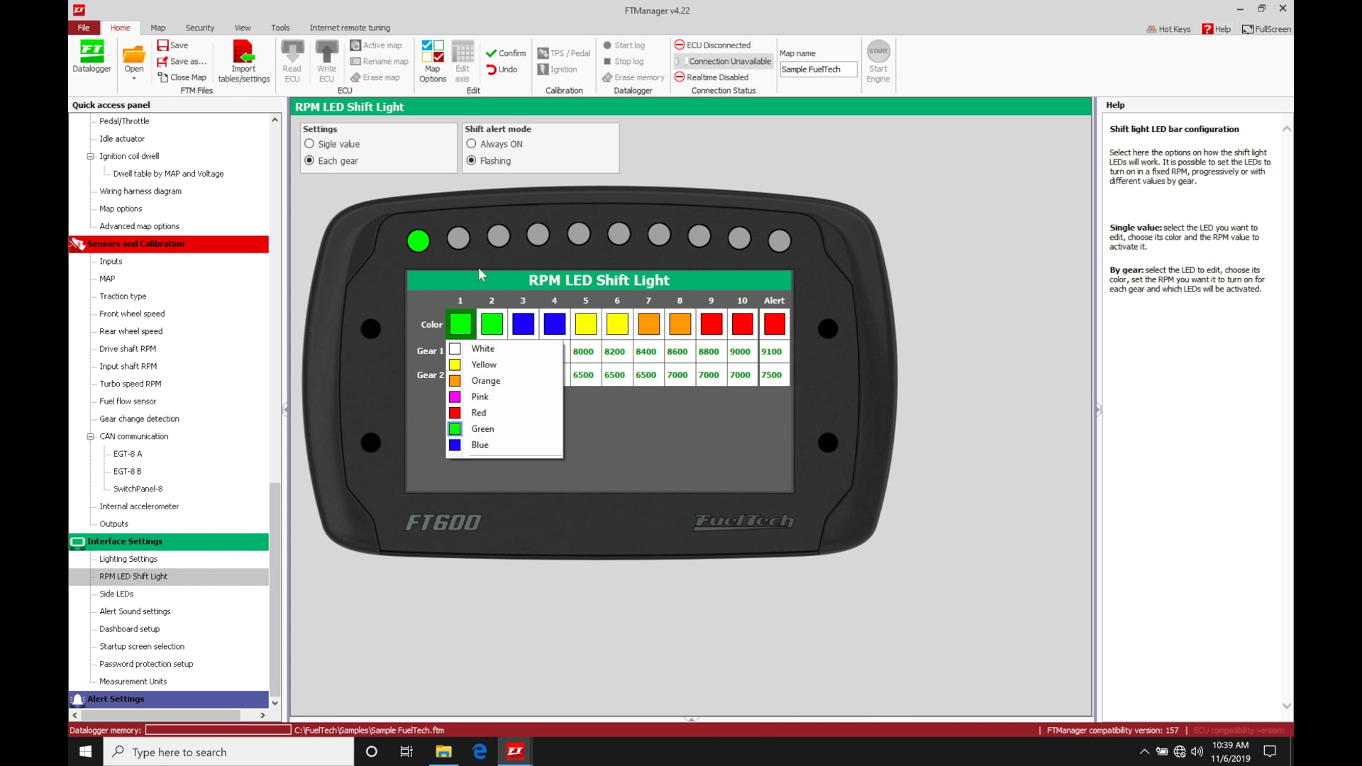 Fuel Tech Part 31: Interface Settings 