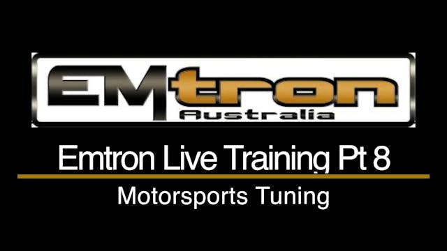 Emtron SFWD Acura Integra Live Training Part 8: Motorsports Tuning