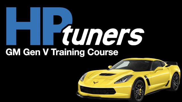 HP Tuners GM Gen V Training Course