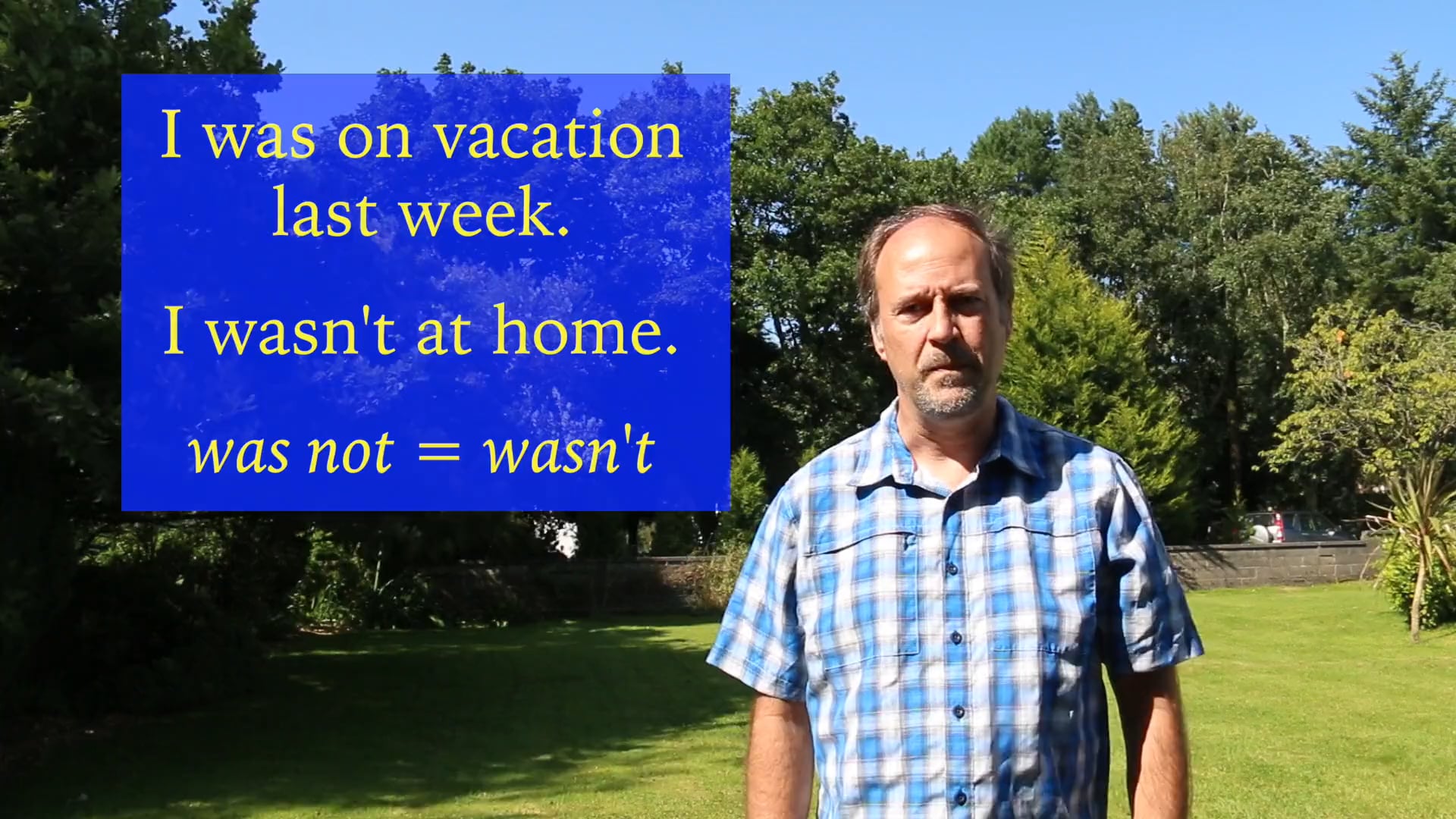 A1.L14.G1 Past of Be grammar