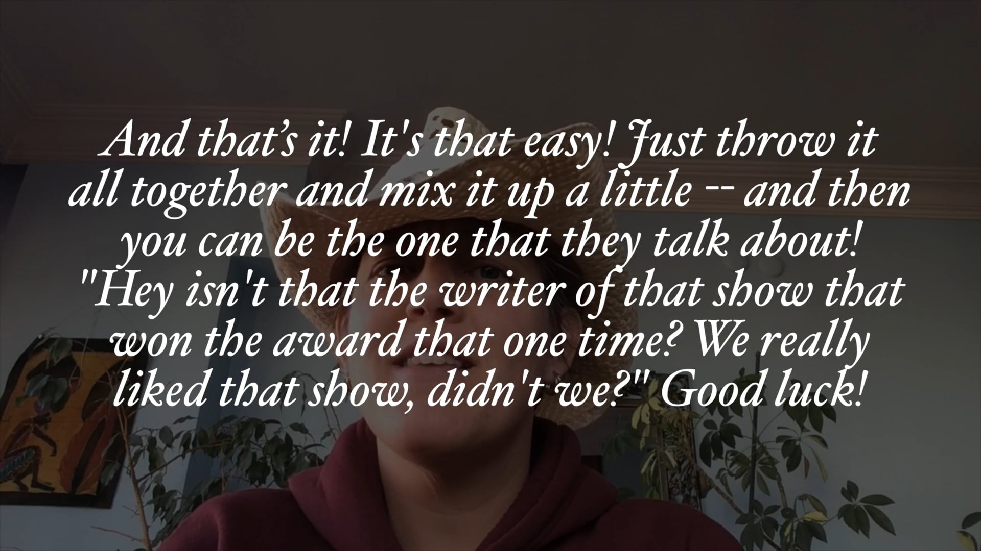 B1.L12 Seven Steps to Writing a Successful Hollywood Detective Show Transcript