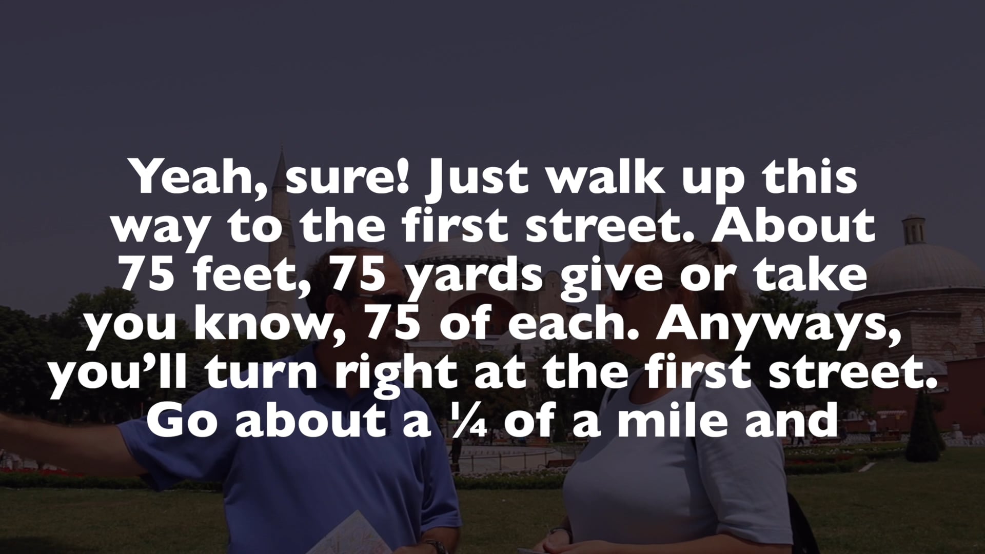 A1.L12 Giving Directions Transcript