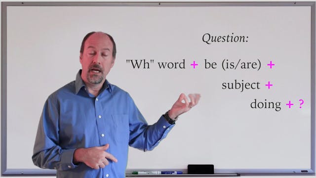 A1.L4.G2 Present Continuous grammar