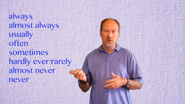 A2.L7.G1 Adverbs of Frequency grammar