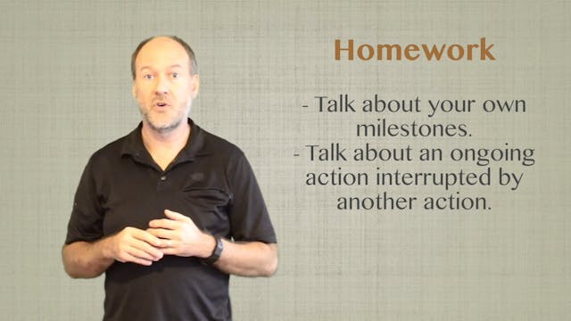 B1.L11.G2 Simple Past vs. Past continuous grammar