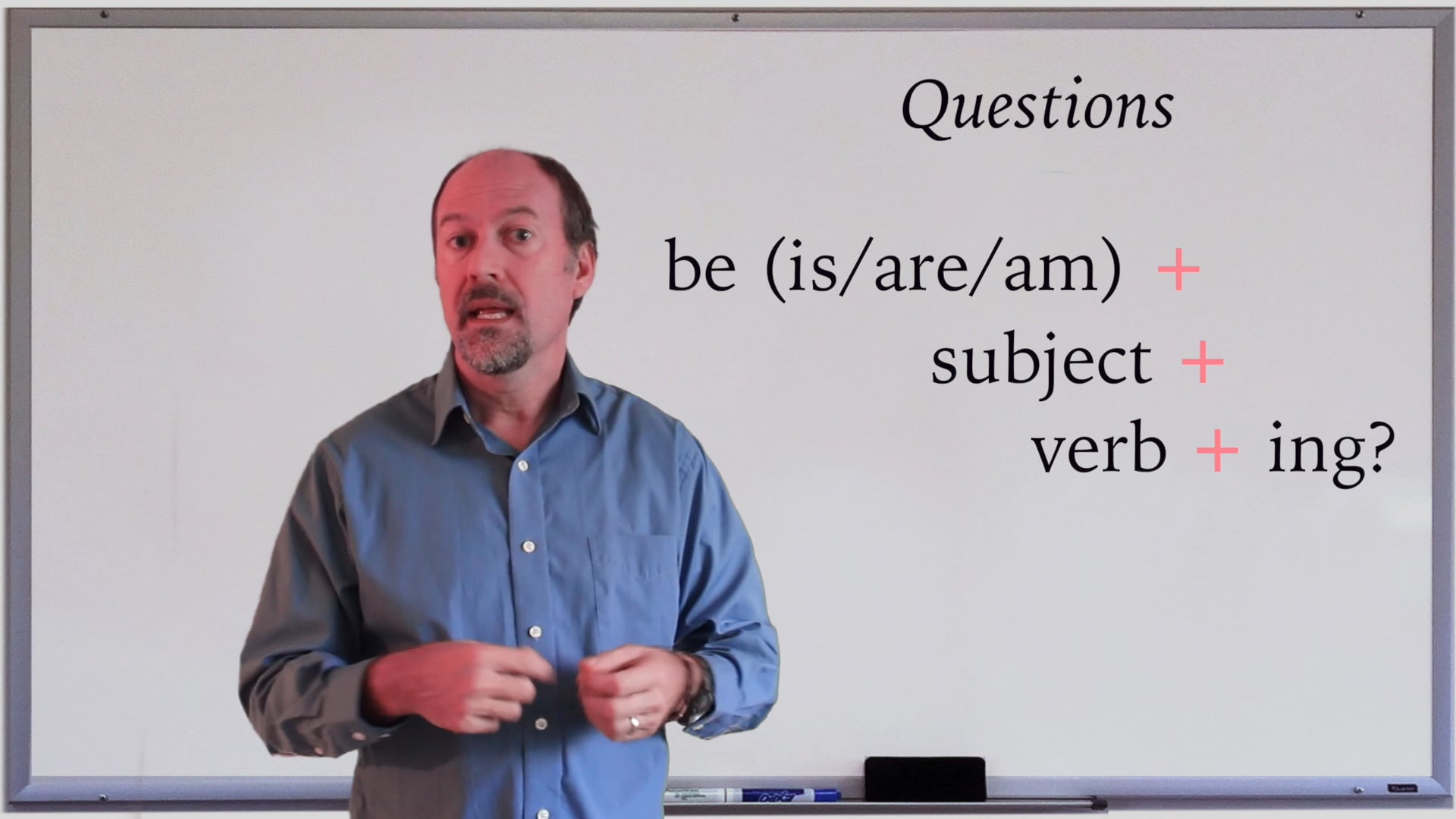 A1.L5.G2 Present Continuous Questions grammar