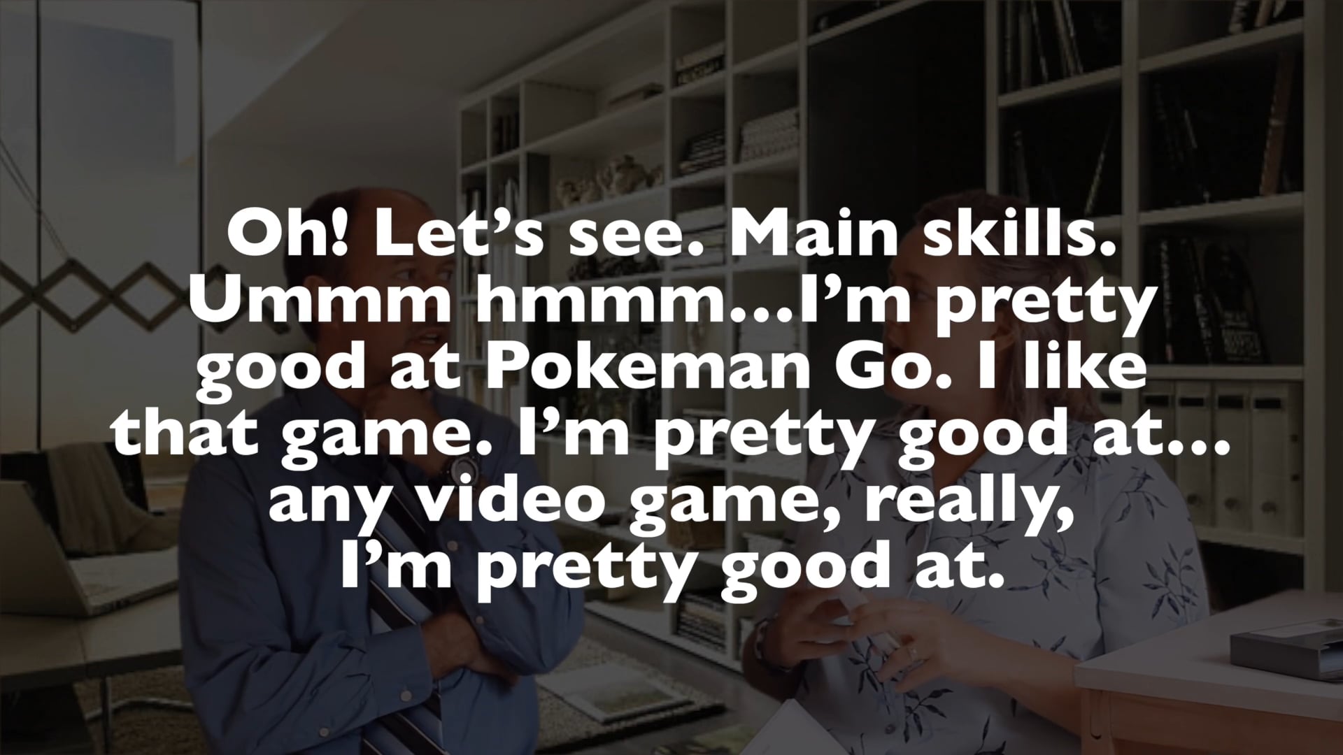 A1.L8 The Job Interview Transcript