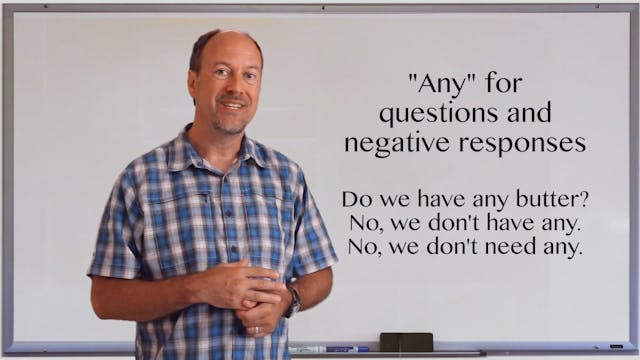 A1.L9.G1 Count and Non-Count grammar