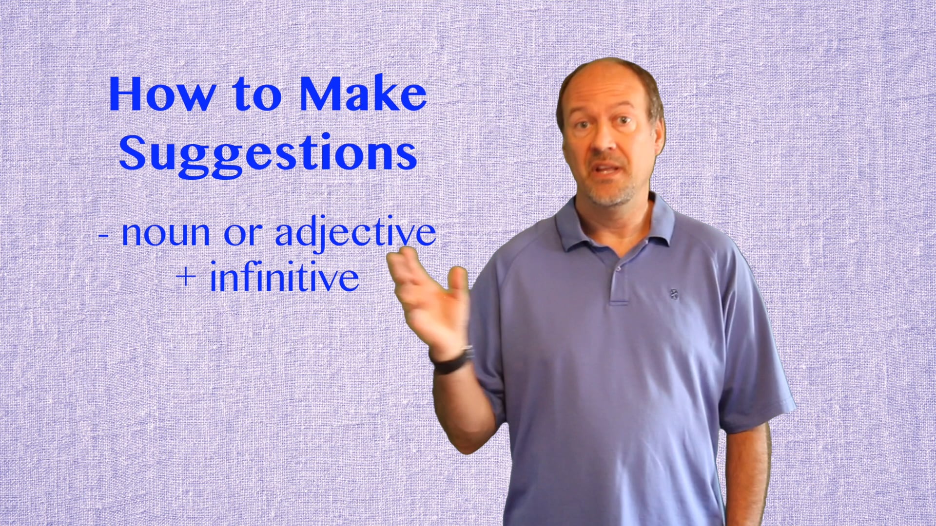 A2.L15.G2 Adjective or Noun + Infinitive Grammar