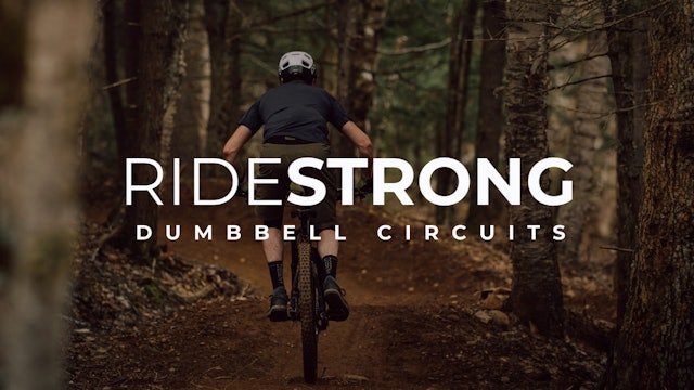 RideStrong Dumbbell Circuits