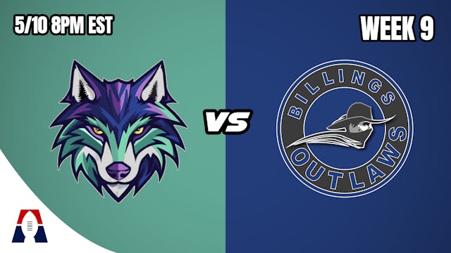Washington Wolfpack VS Billings Outla...