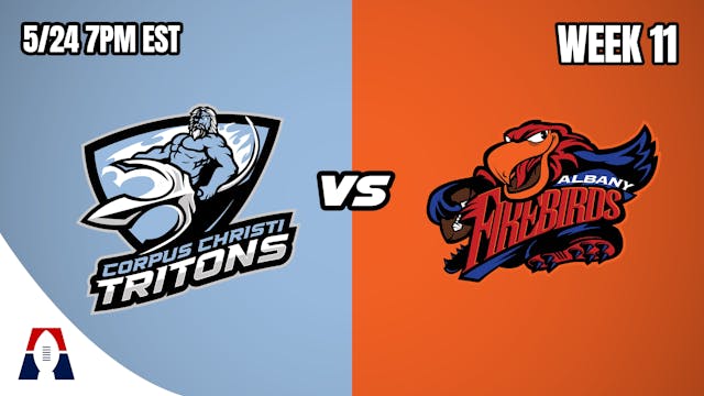 Corpus Christi Tritons VS Albany Fire...