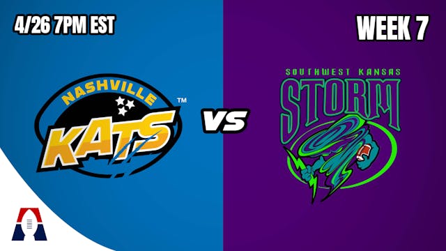 Nashville Kats VS SW Kansas Storm - 4...