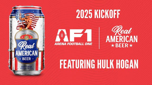 AF1 Kickoff with Real American Beer
