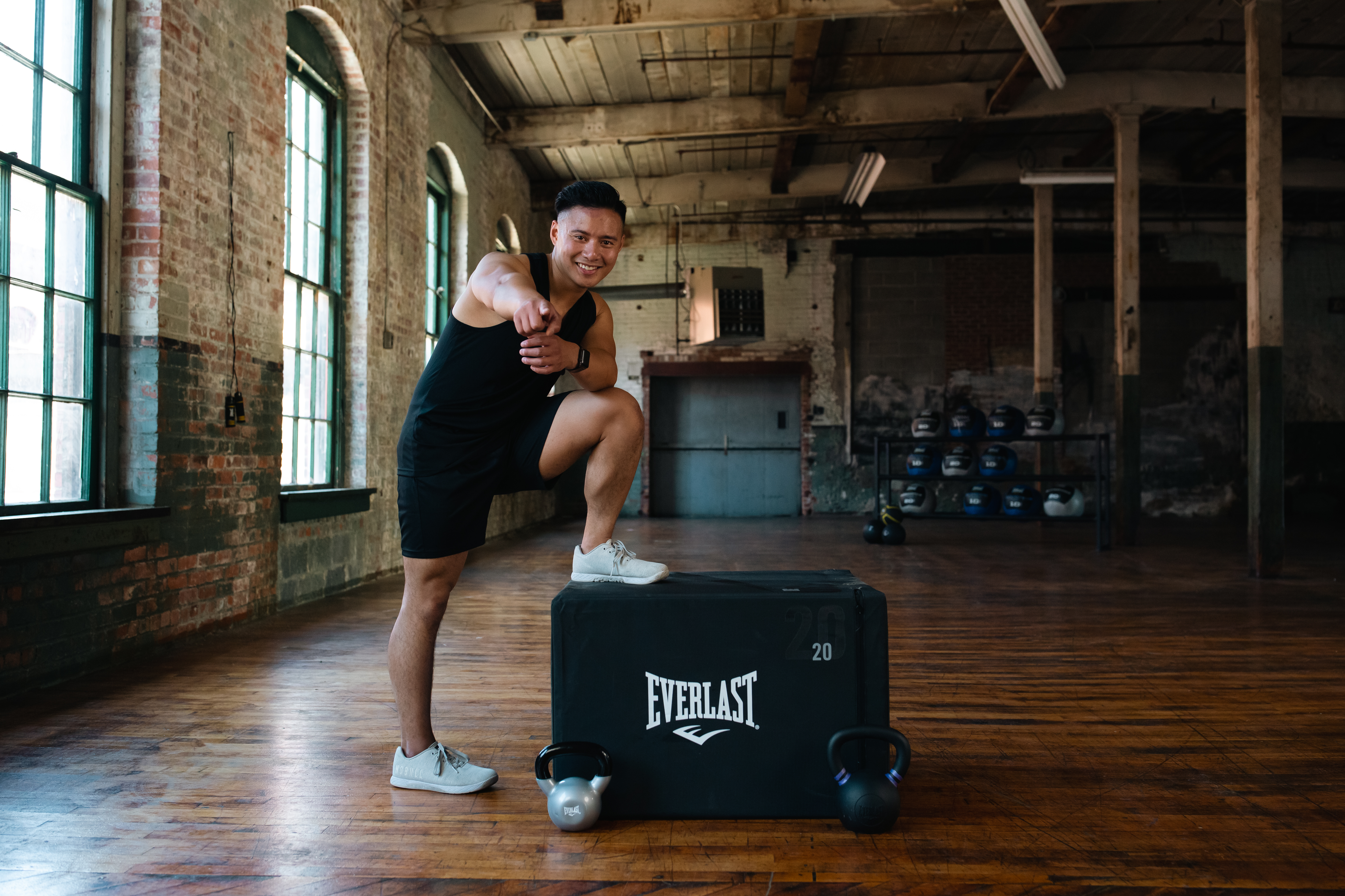 everlast plyo box