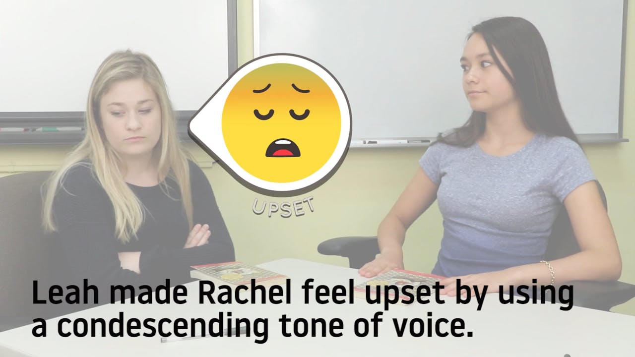 Condescending Tone of Voice Everyday Speech Social Skills Videos