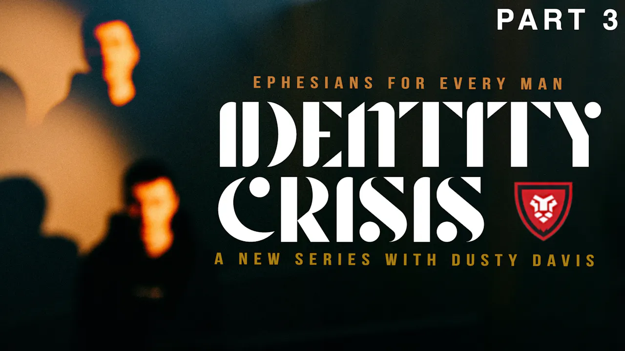 This Weeks Livestream: Identity Crisis Part 3 with Dusty Davis