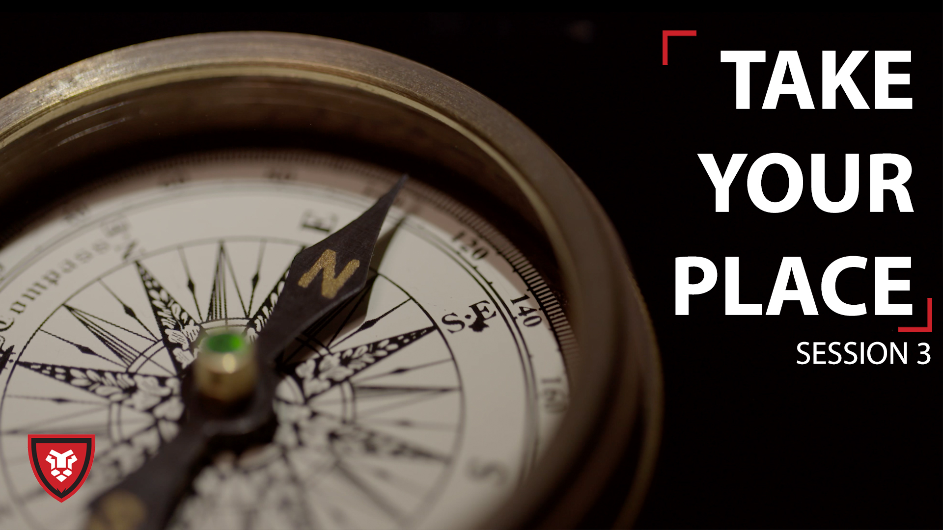 Take Your Place Session 3