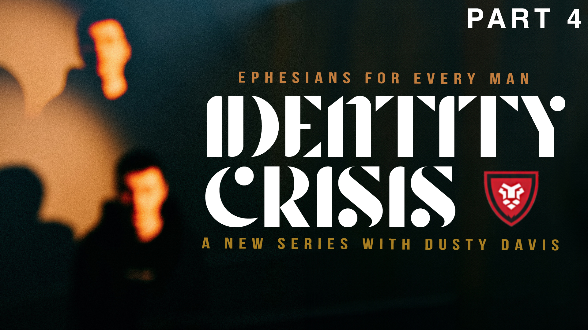 This Weeks Livestream: Identity Crisis Part 4 with Dusty Davis