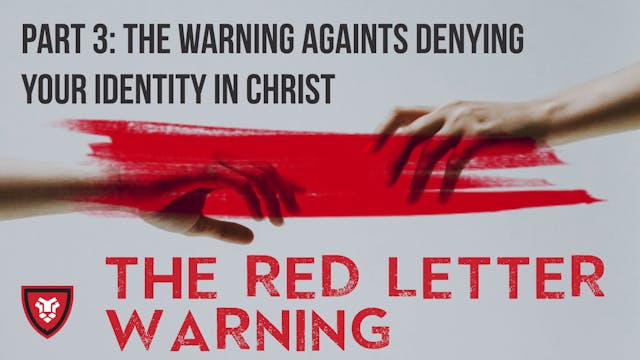 The Red Letter Warnings Part 3 with K...