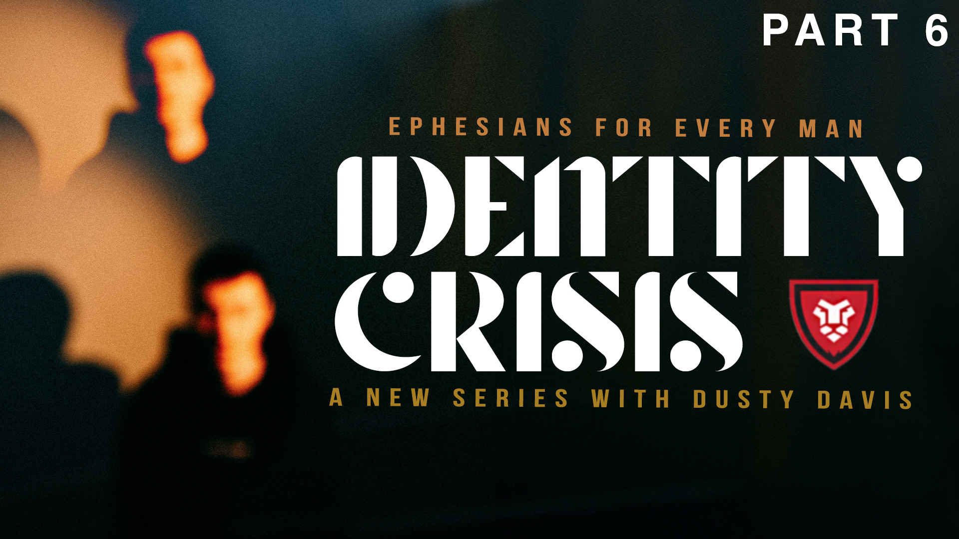 This Weeks Livestream: Identity Crisis Part 6 with Dusty Davis