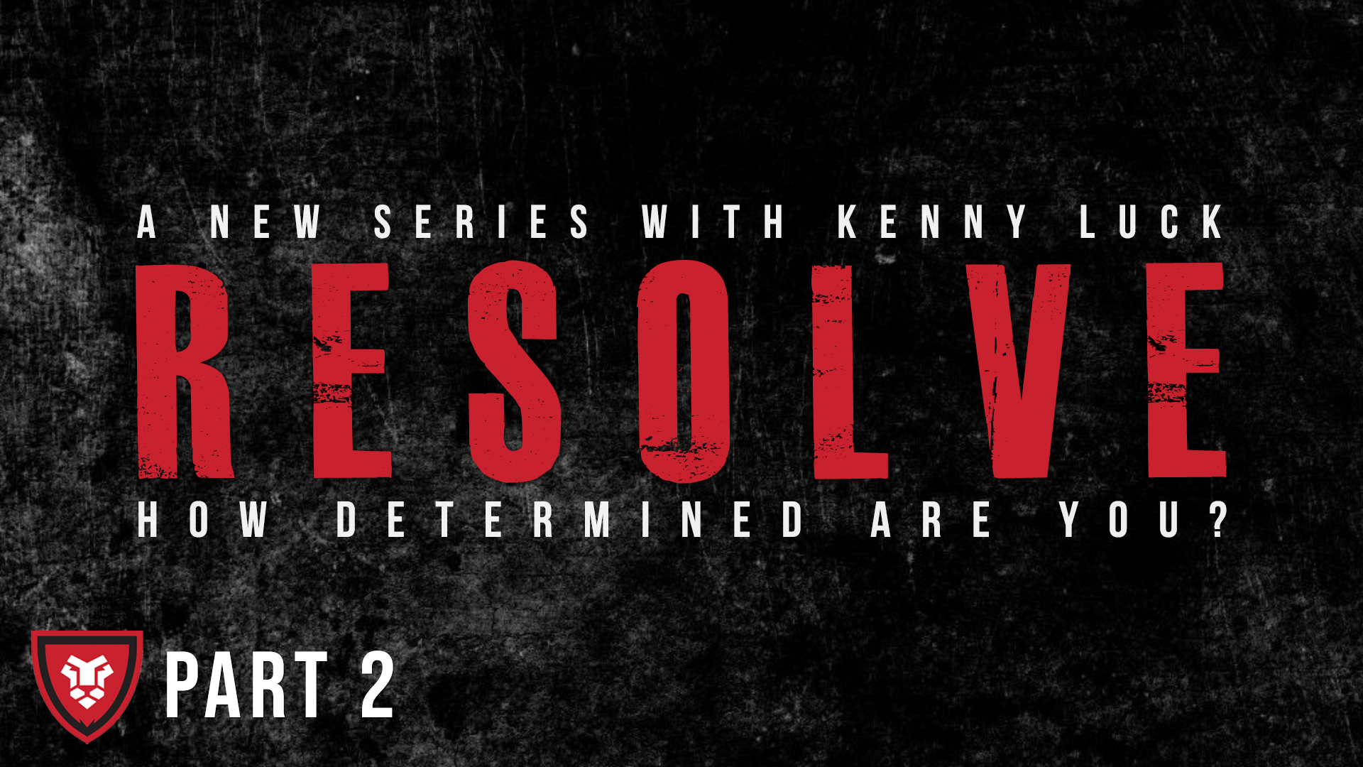 Resolve Part 2 with Kenny Luck 