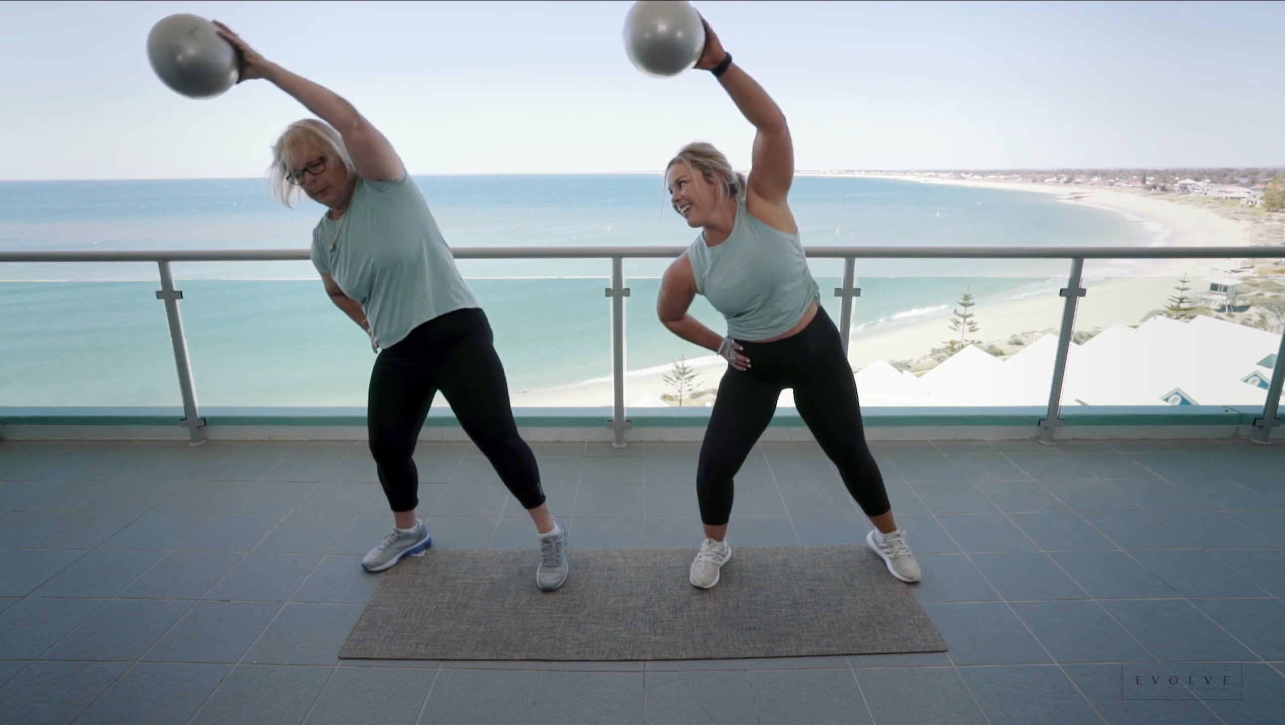 Pilates general fitness mini stability ball cardio