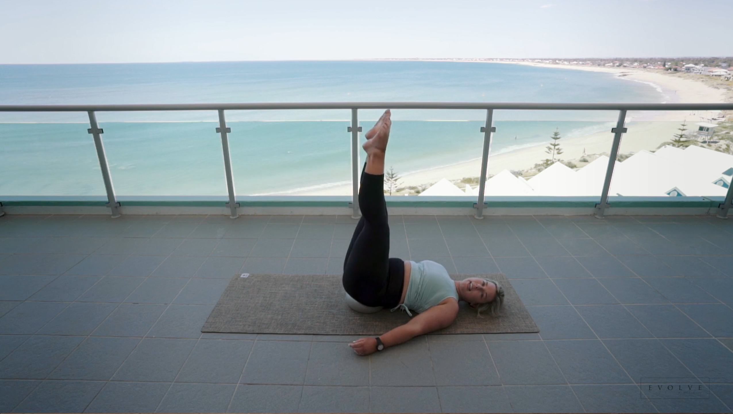 Pilates Stability Ball Core - Lower Abs Strength & Tone