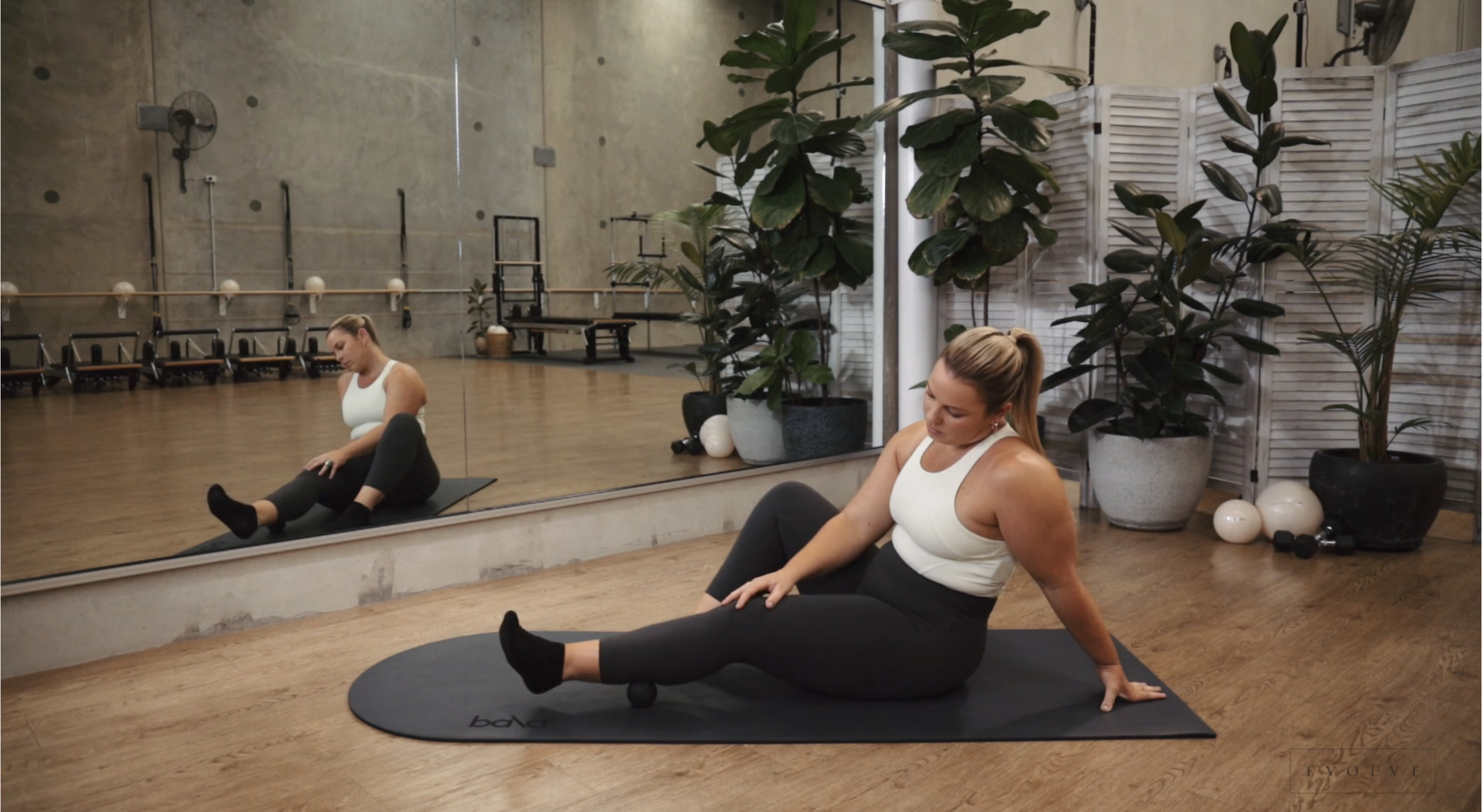 Pilates Trigger Point Release Lower Body -ft Evolve Lacrosse Trigger Ball 