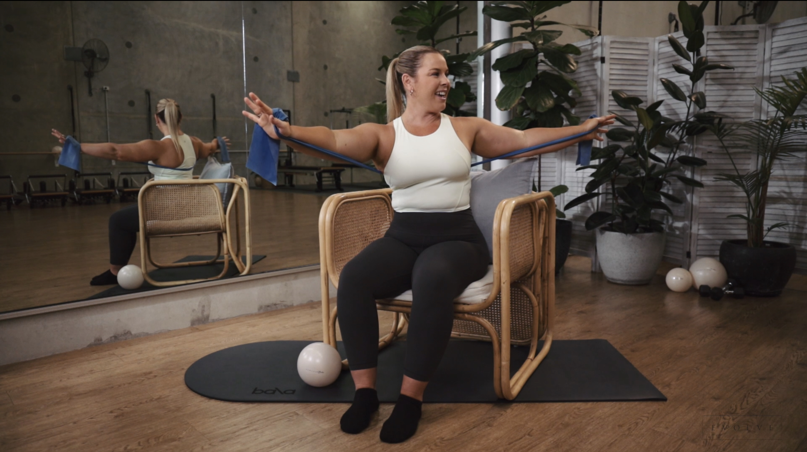 Foundational Movement Class - Sitting ft Flexband and Mini Stability Ball
