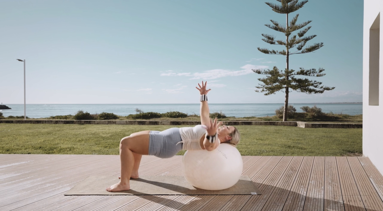 Swiss Ball Strength ft Weights