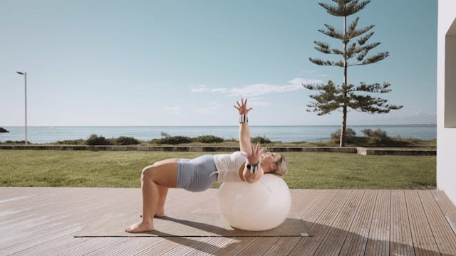 Swiss Ball Strength ft Weights