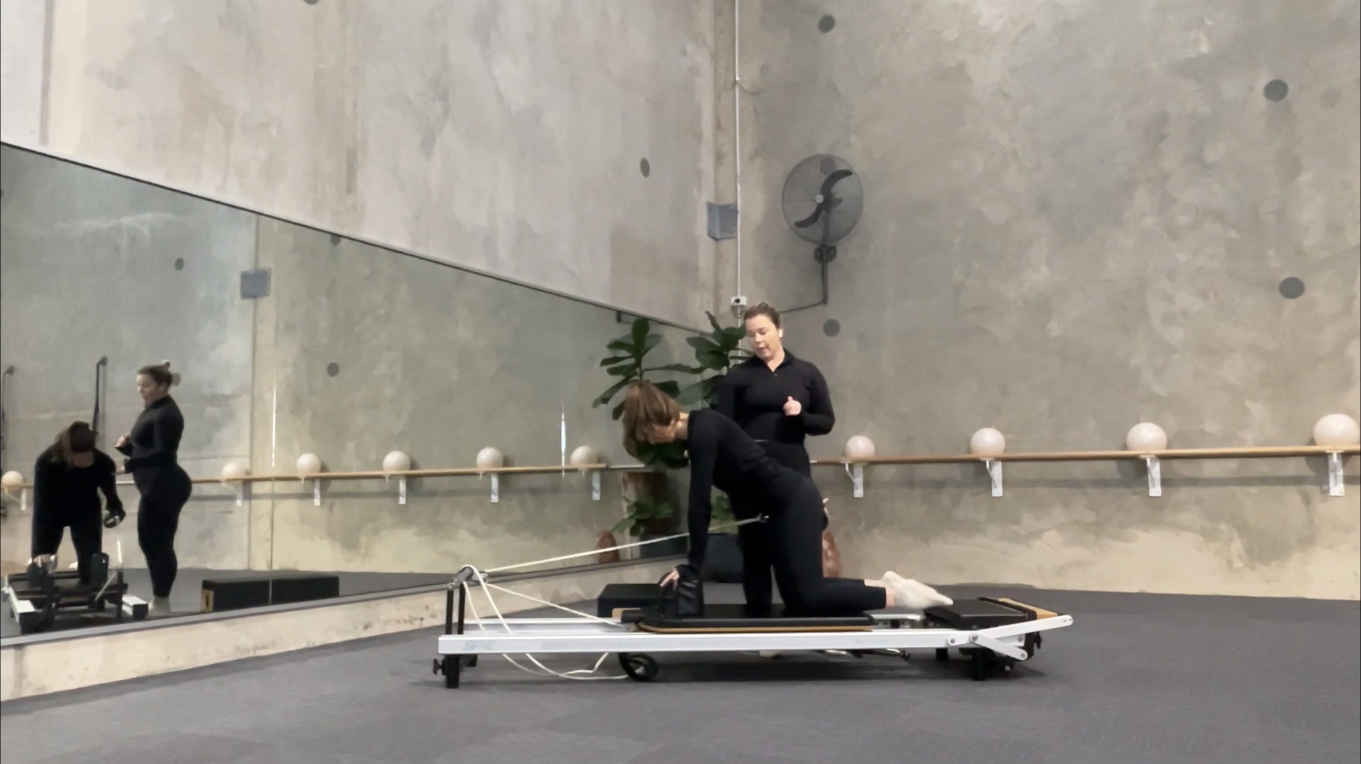 Pilates Reformer Upper Body Conditioning Class 